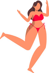 People in bathing suits