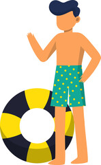 People in bathing suits