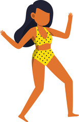 People in bathing suits