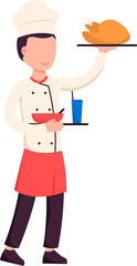 Chef character illustration