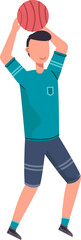 Basketball player character