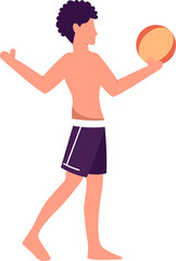 People in bathing suits