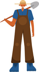 Cartoon farmer character