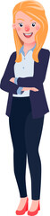 Businesswoman character