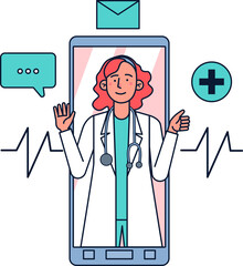 Online doctor consultation via your smartphone