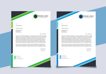 Modern Creative & Clean business style letterhead design for your business 