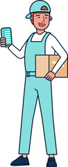 Courier man character