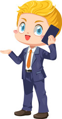 Businessman character design