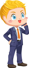 Businessman character design