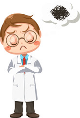 Fototapeta premium Doctor character design