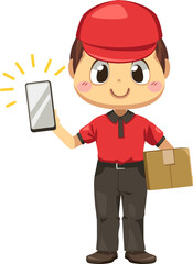 Courier man character