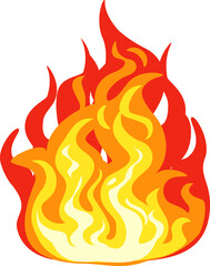 Fire illustration