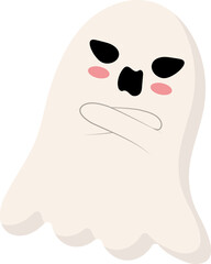 Angry ghost character