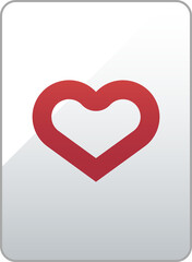 heart card
