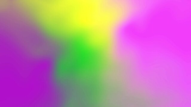Soft liquid Psychedelic holographic rapunzel Color iridescent. Colorful gradient animation fluid. Modern Dynamic light vivid trendy color. Moving abstract blurred motion. Multicolor smooth transition