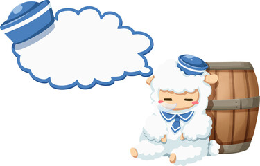 sheep cute cartoon