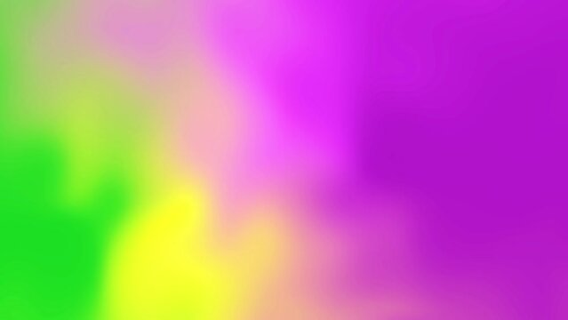 Soft liquid Psychedelic holographic rapunzel Color iridescent. Colorful gradient animation fluid. Modern Dynamic light vivid trendy color. Moving abstract blurred motion. Multicolor smooth transition