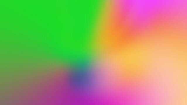 Soft liquid Psychedelic holographic rapunzel Color iridescent. Colorful gradient animation fluid. Modern Dynamic light vivid trendy color. Moving abstract blurred motion. Multicolor smooth transition