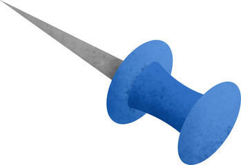 Watercolor pin illustration