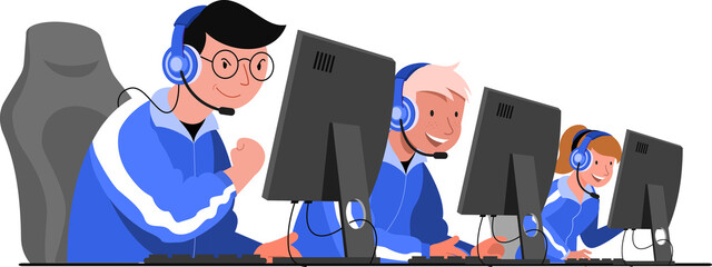 play esport game © Johnstocker