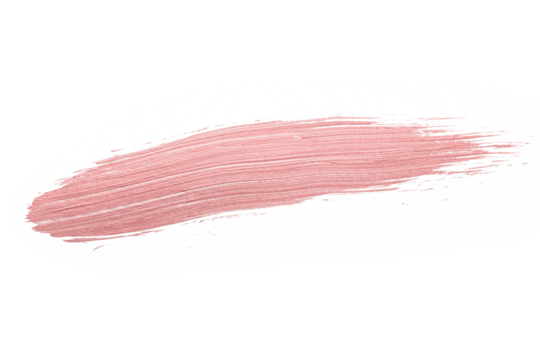 Gold brush stroke paint isolated