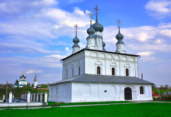 The white-stone Peter and Paul Church