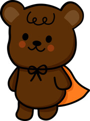 Rabbit Wears Halloween Costume