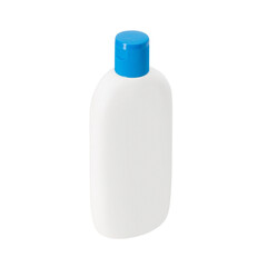 Shampoo bottle mockup, Png file.