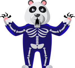 Skeleton Character Illustration