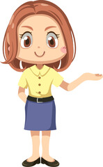 reception cute cartoon