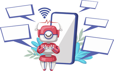 Android character robot