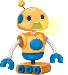 Fototapeta premium Robot illustration
