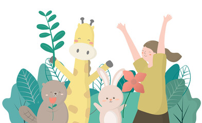 People planting tree