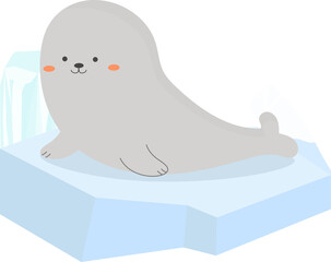 Seal on ice