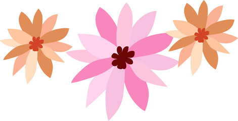 Flower frame for decorative