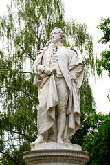Goethe Monument statue in Berlin Europe