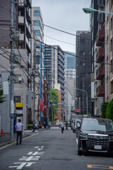 東京都中央区小伝馬町の街並
