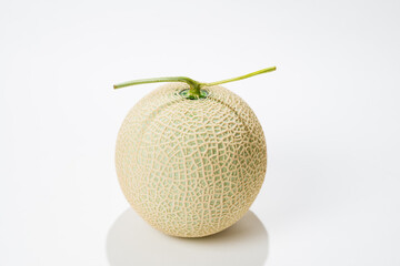 甘くて美味しいマスクメロン　網目が美しいメロンは贈答用に用いられる