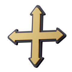 move tool 3d illustration