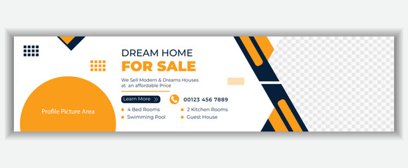 Real Estate LinkedIn header photos Design