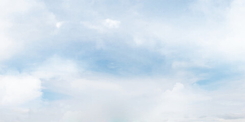 Gulf of Thailand - beautiful seascape sea horizon and blue sky, natural photo background.