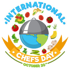 International Chef Day Poster Design