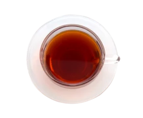  Black tea cup cutout, Png file. © Touchr