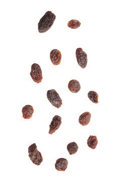 Falling raisins cutout, Png file.