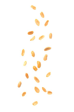 Falling Salt Peanuts Cutout, Png File.