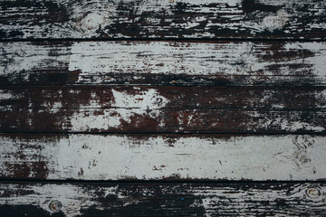 Obraz premium White painted old wooden floor texture. Background for design. Backdrop