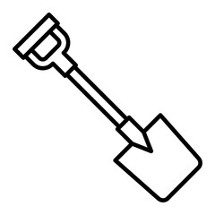 Shovel Line Icon