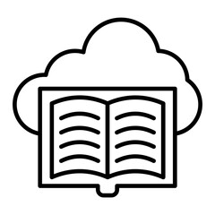 Ebook Line Icon