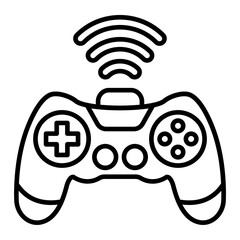 Gamepad Line Icon