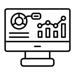 Analytics Line Icon